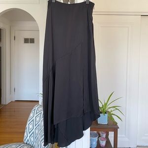 &OtherStories asymmetrical side slit skirt - 0